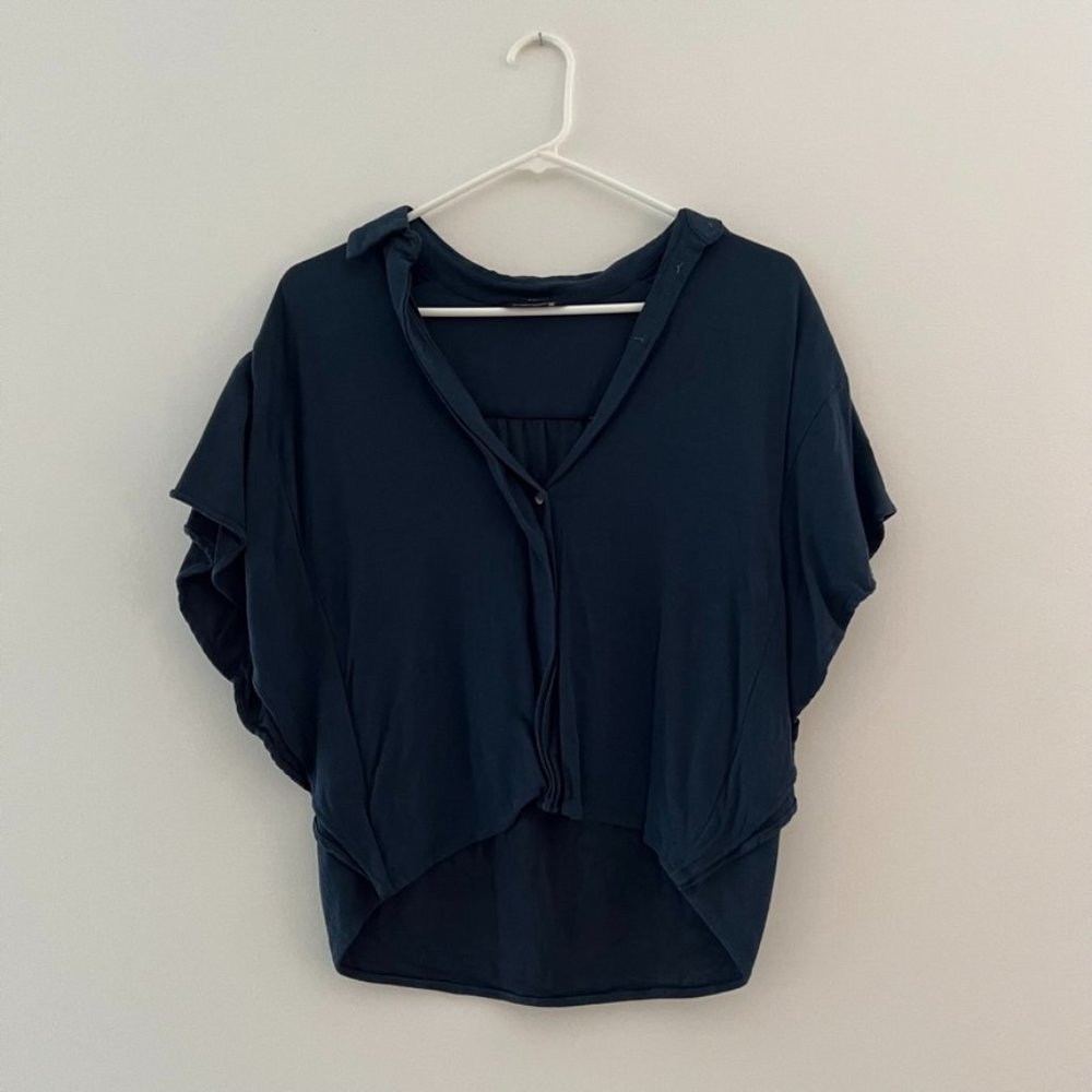 Club Monaco Navy Tunic Top